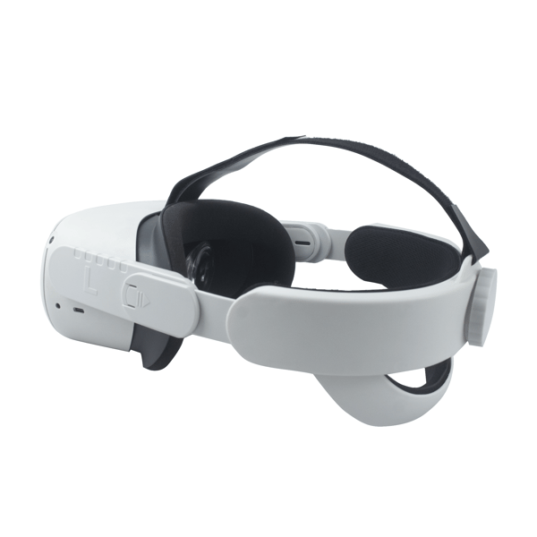 Pannebånd til Oculus Quest 2 3 i hvit plast