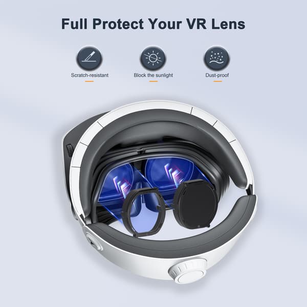 DEVASO ridsefrit beskyttelsesringetui til PS VR2-headset
