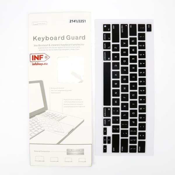 Kompatibel med silikone tastaturdæksel til MacBook Pro 16/13"