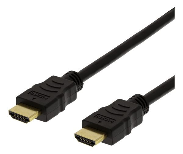 High-Speed Flex HDMI cable, 1M, 4K UHD, black