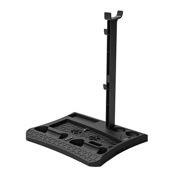 Multifunktionelt køle- og opladningsstativ til PS5 + PS MOVE