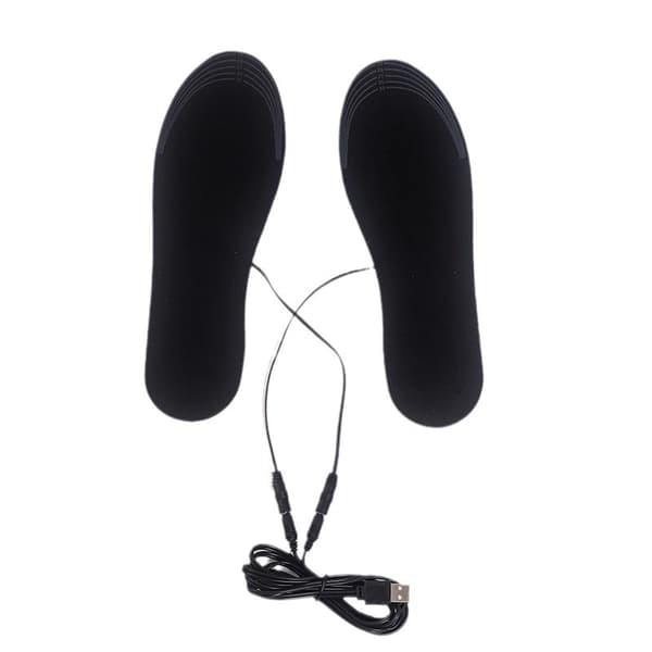 Opvarmede såler med USB-opladning
