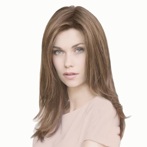 Lång Peruk för Kvinnor - Superlätt & Andas Väl LightBrown Model 4