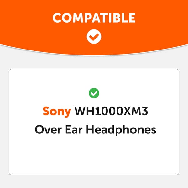 Øreputer til Sony WH-1000XM3, 1 par i Brown