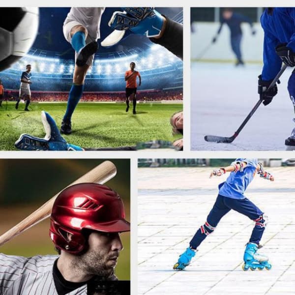 Huvudskydd för sporthjälmar Black