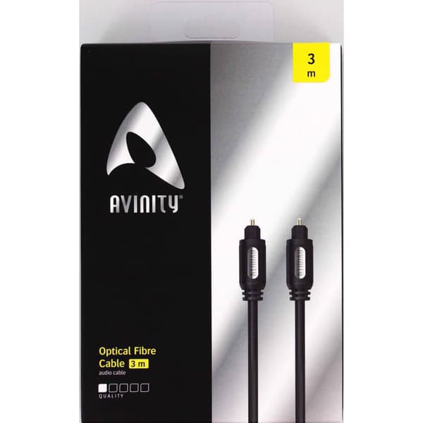 AVINITY CLASSIC-kabel ODT sort 3m