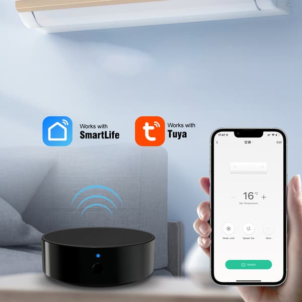 Smart WiFi IR Fjärrkontroll - Universell Hemautomation