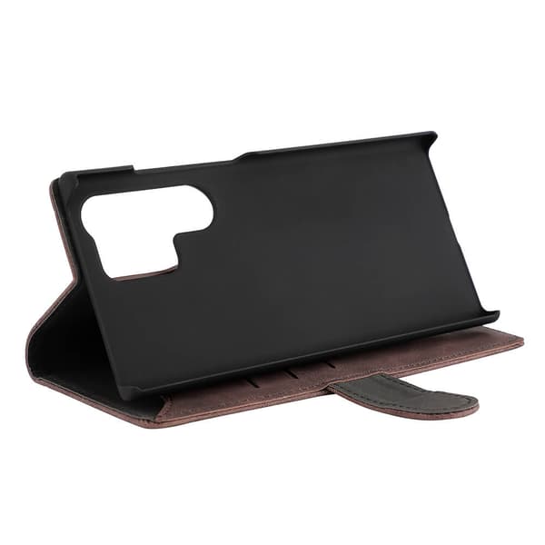 mobilcover Brun- Samsung S23 Ultra