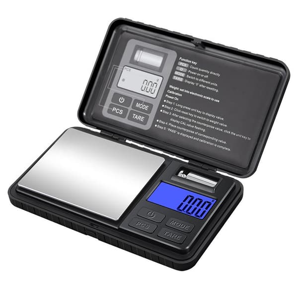 Multifunktionel smykkevægt batteriversion 200g/0,01g