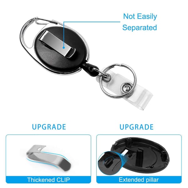RFID-estomerkkipidike sisäänvedettävällä kelalla Model 2