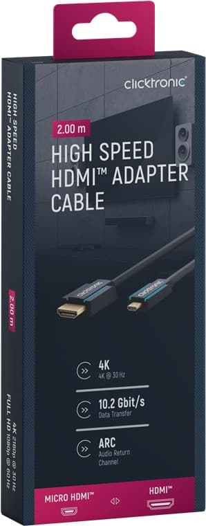 HDMI™ till Micro HDMI™-adapterkabel