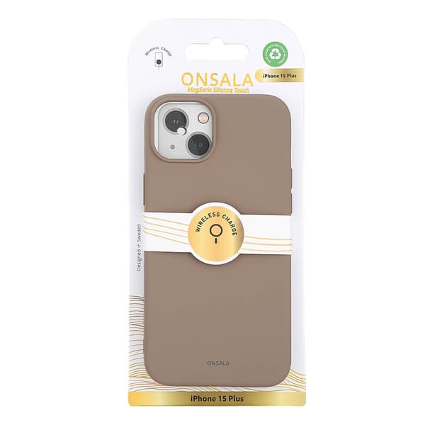 Mobilskal Silikon MagSeries Summer Sand - iPhone 15 Plus