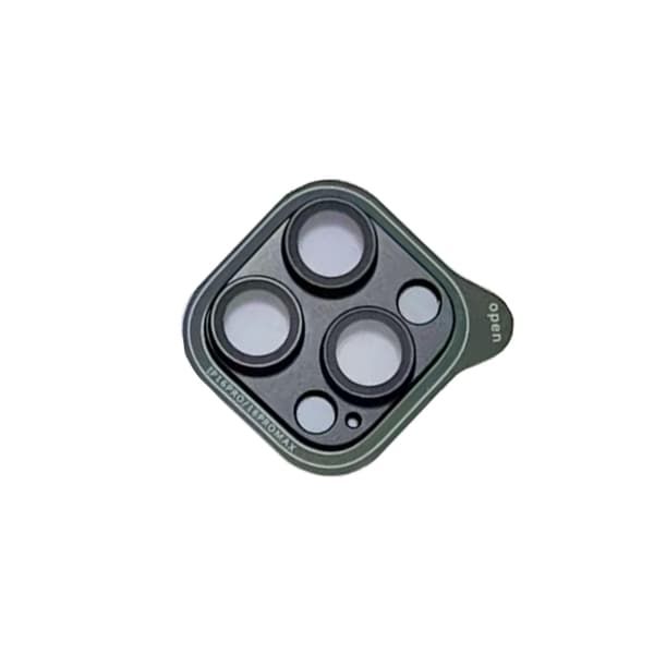 Mat Kamerabeskyttelse til iPhone Black iPhone 16 Pro/16 ProMax