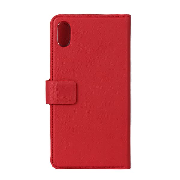 Mobilfodral Saffiano Red - iPhone XS Max