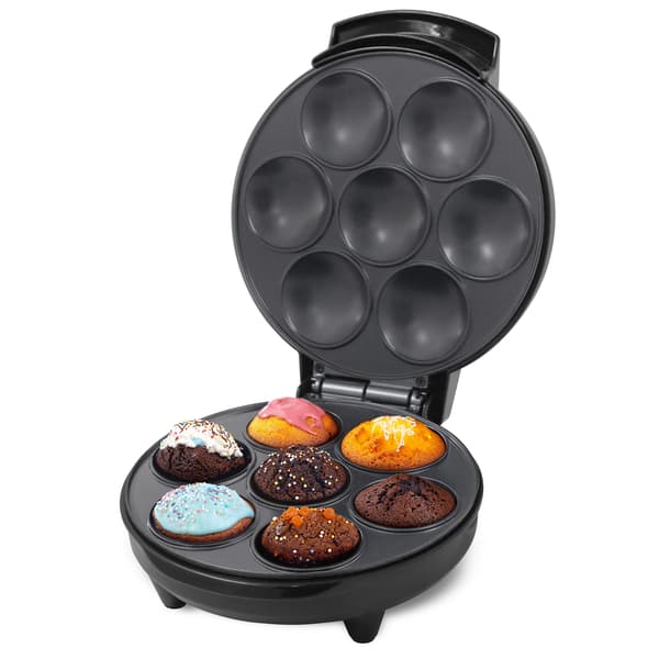 Muffin Maker Ceramic 7 Muffins 700W MM400 Sort