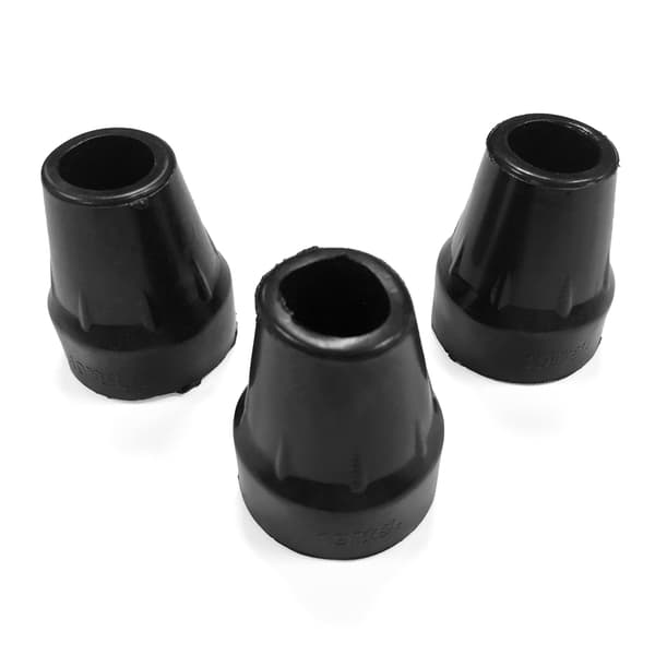 Halkfria Käppspetsar - Ökad Säkerhet & Stabilitet, 3-pack M