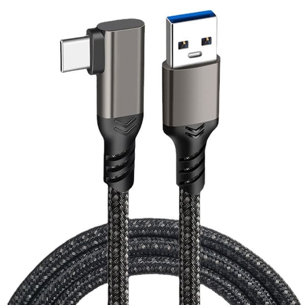 VR Data Kabel Type-C Vinkel Kabel LINK Streaming Kabel til Oculus Quest 2 Kamera Forbindelse AtoC 3m