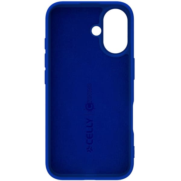 Cromo Soft gummi cover iPhone 16 Blue