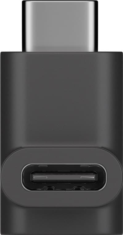 Adapter USB-C™ til USB-C™ 90°, sort
