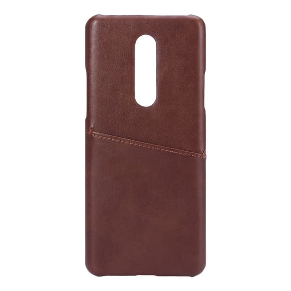 Mobildeksel Brun med Kortlomme Oneplus 8