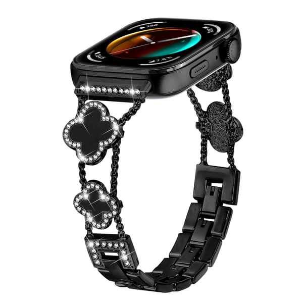 Huawei Fit 3 Clover Chain Strap Black