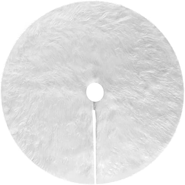 Joulukuusimatto White 122 cm