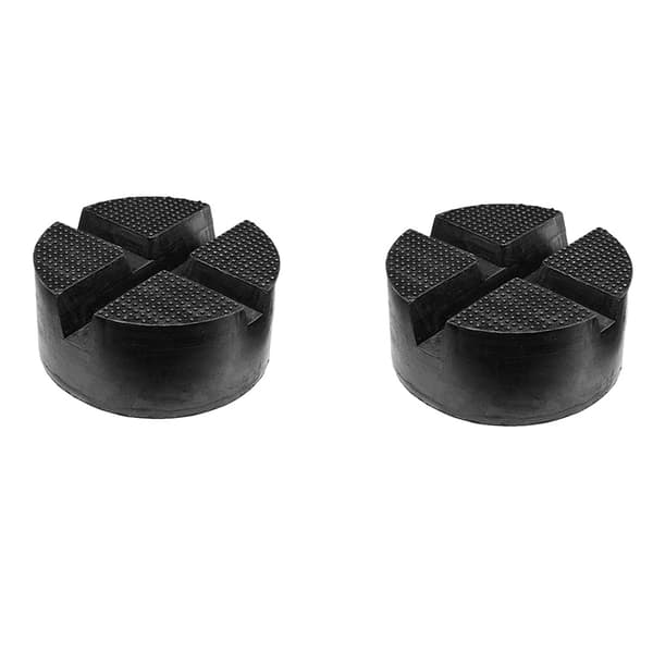 Gummipuder til donkrafte - sikkert billøft 2-pack