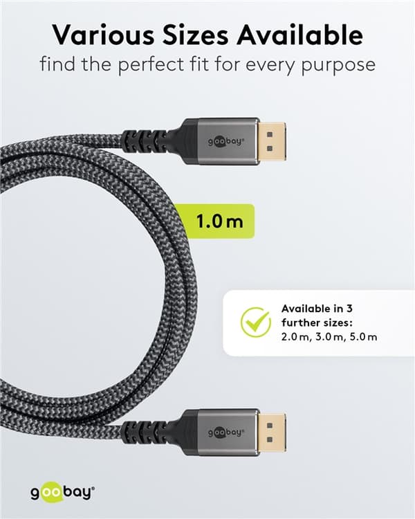 DisplayPort™-kabel 1.4