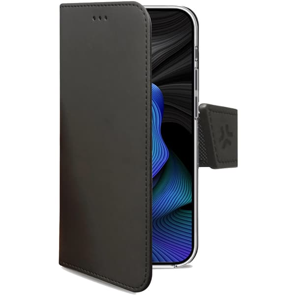 Wally Wallet Case iPhone 15 musta