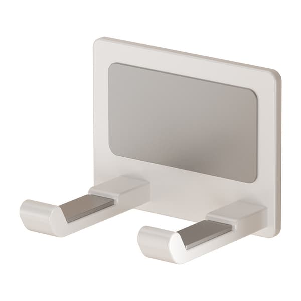 Selvklebende Hårfønerholder - Minimalistisk Design White