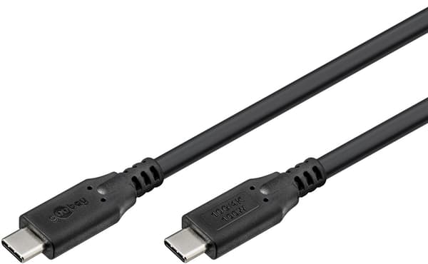 USB-C™-kaapeli, 2 m, musta