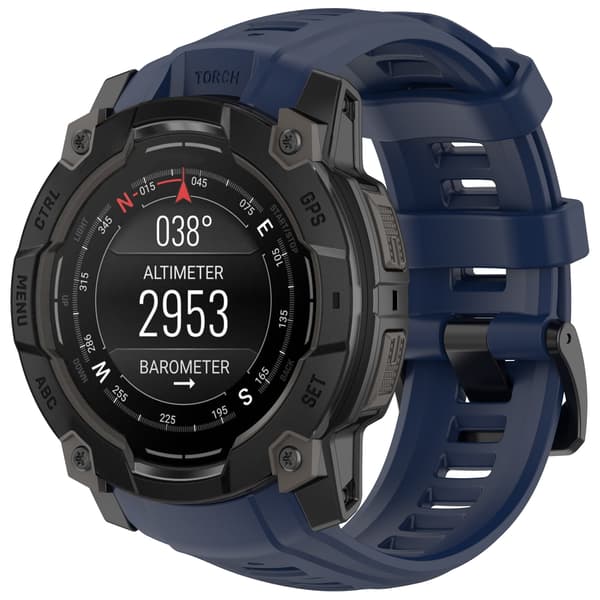 Premium silikone Garmin Instinct 3 rem til 50 mm Instinct 3