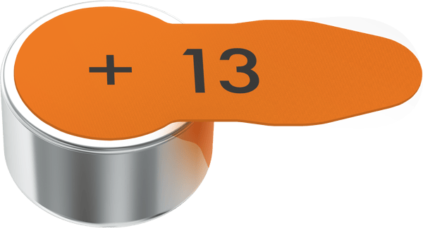 Hearing Aid Batteries 13 - 6 pack