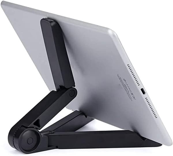 Säädettävä teline tabletille Black