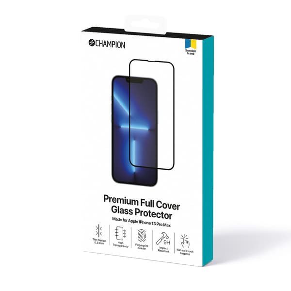 Näytönsuoja iPhone 13 Pro Maxille, musta