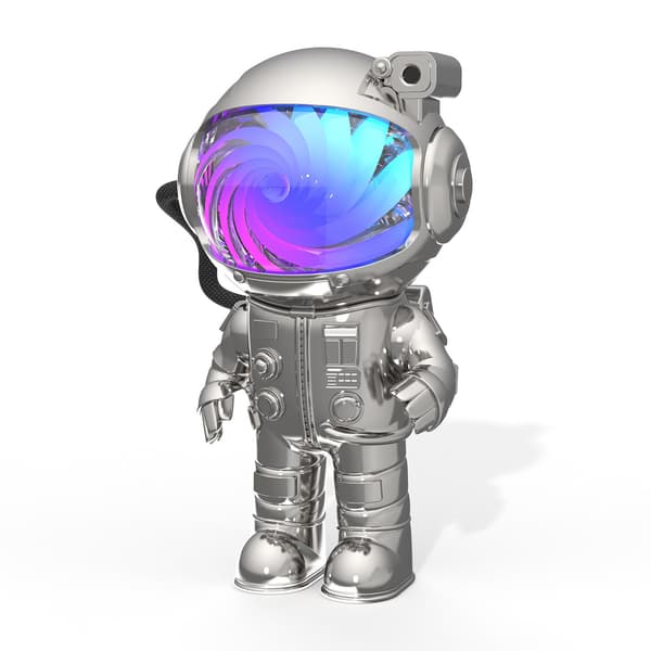 Projektor Stellar Light Space Silver Astronaut