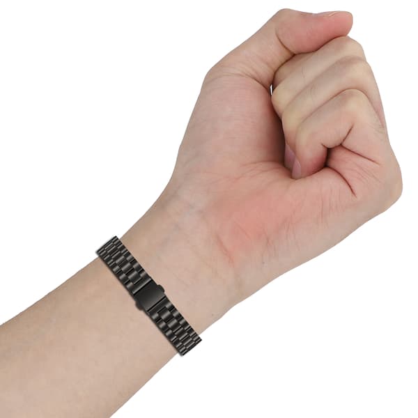 Rustfrit stålrem til Huawei Band 10/9/8 Silver