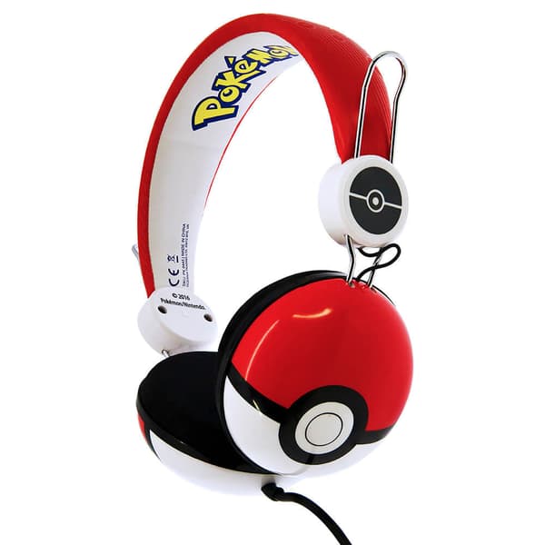 Headphone Pokeball  Wired On-Ear 90dB Dome