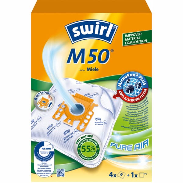 Støvsugerposer M50 OBS 3X4ST 3ST DFP