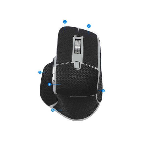 Forbedret grep musehud for Logitech MX Master 3/3s