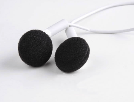 Öronkuddar för in-ear hörlurar 5 par Black