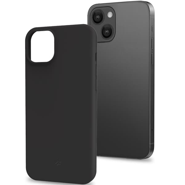 Cromo Soft gummideksel iPhone 15 Plus Black