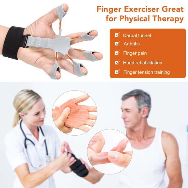 Justerbar Grip Trainer - 4 deler