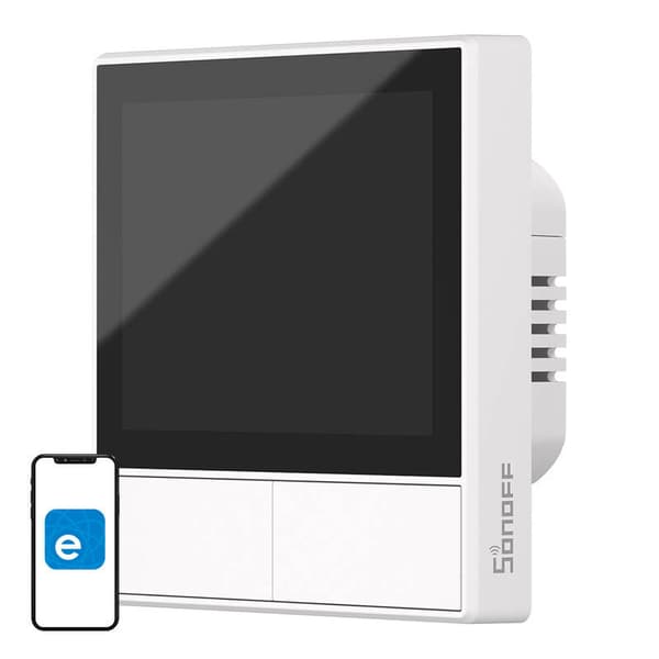 Smart Scene Wall Switch WiFi Sonoff NSPanel (hvit)
