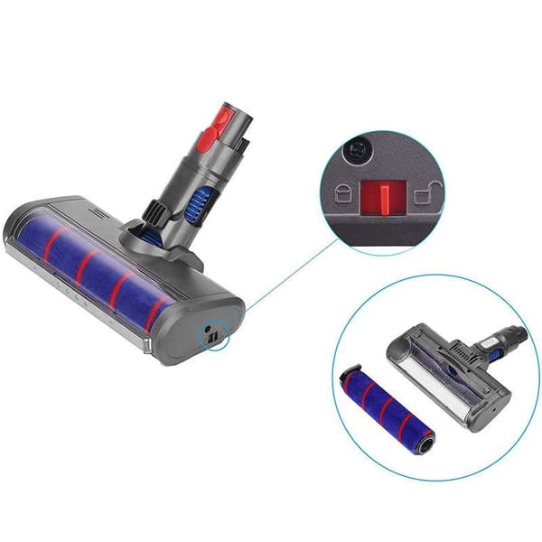 Myk rullebørste for Dyson V7/V8/V10/V11 Absolute