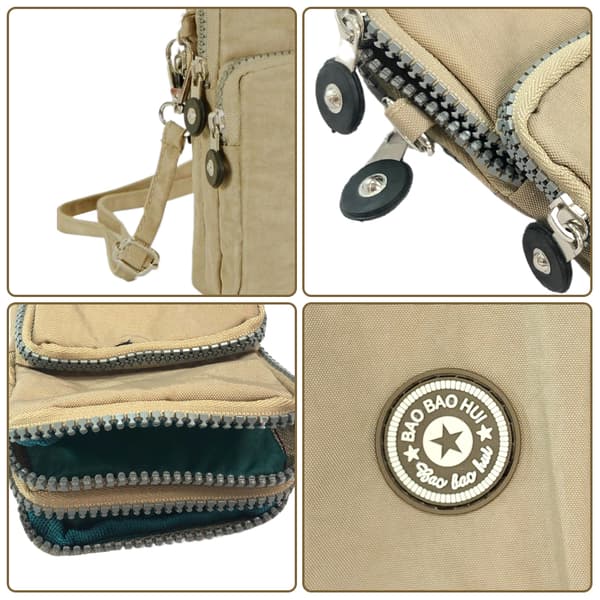 Skuldertasker crossbody taske Beige
