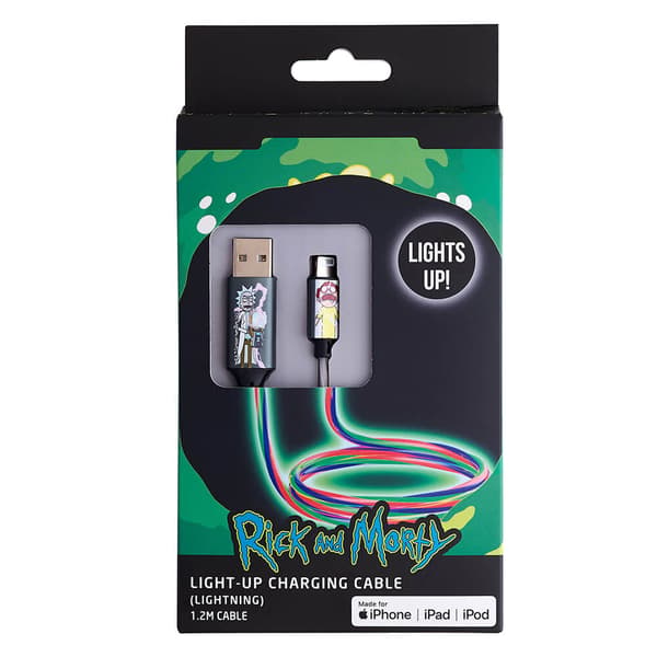 USB A - Lightning Light-Up 1,2m MFI Shock