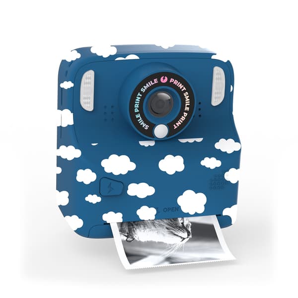 Instant Kamera Pixiprint inkl. 5 ruller Cloud