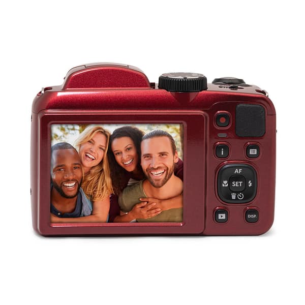 Digital Camera Pixpro AZ255 CCD 25x 16MP Red