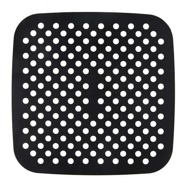 Silikoninnsats til Airfryer square 19x19 cm Sort